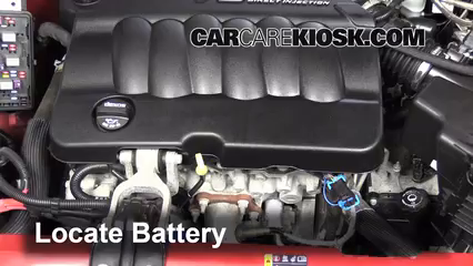 2013 Chevrolet Impala LT 3.6L V6 FlexFuel Battery Replace